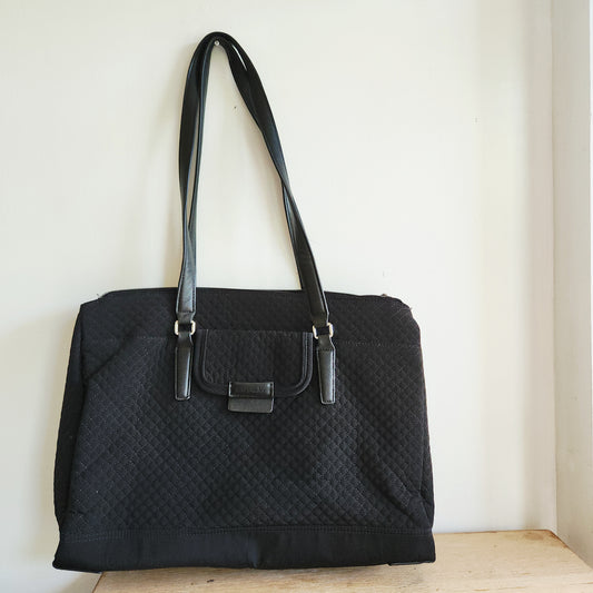 Vera Bradley Quilted Weekender Bag with Trolley Sleeve