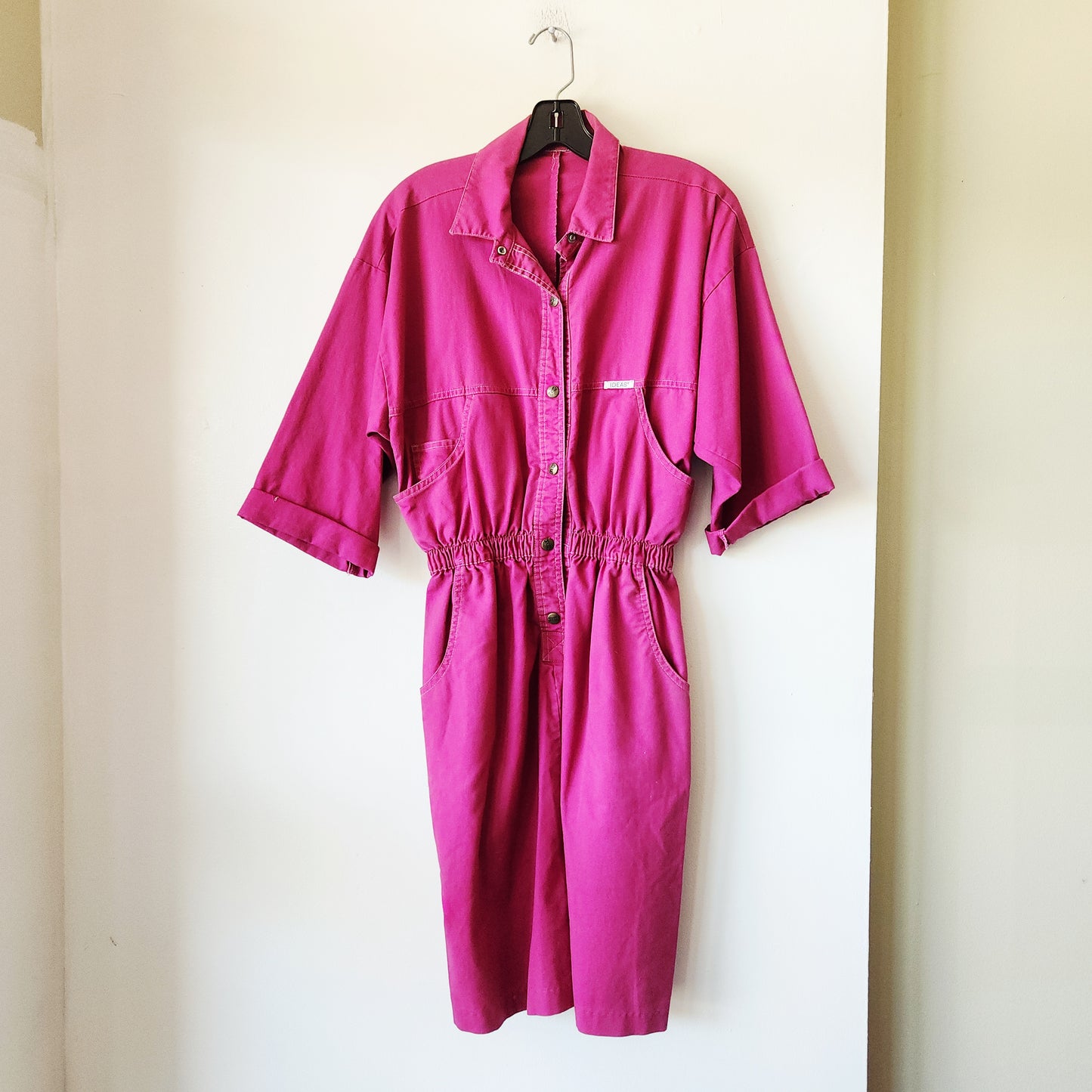 Vintage Ideas Berry Shirtdress - approx M