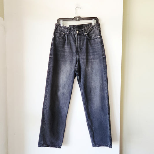 H&M Loose Fit Washed Black Jeans - 30 x 32