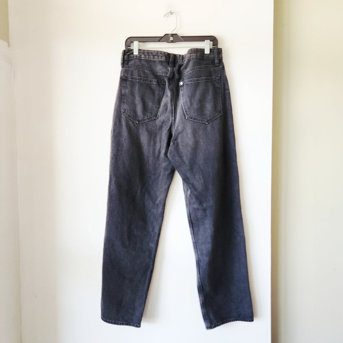H&M Loose Fit Washed Black Jeans - 30 x 32