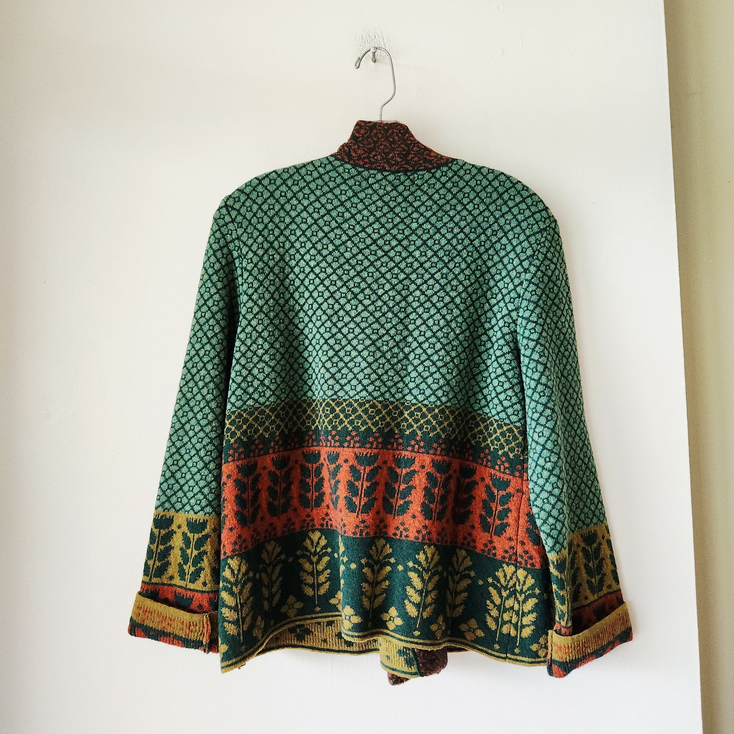 Gudrun Sjödén Wool Blend One Button Sweater - S