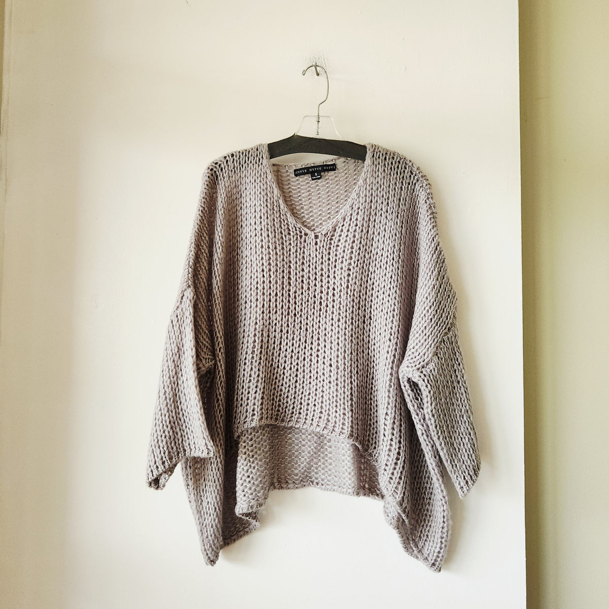 Hyfve Open Knit Boxy Fit Sweater - S