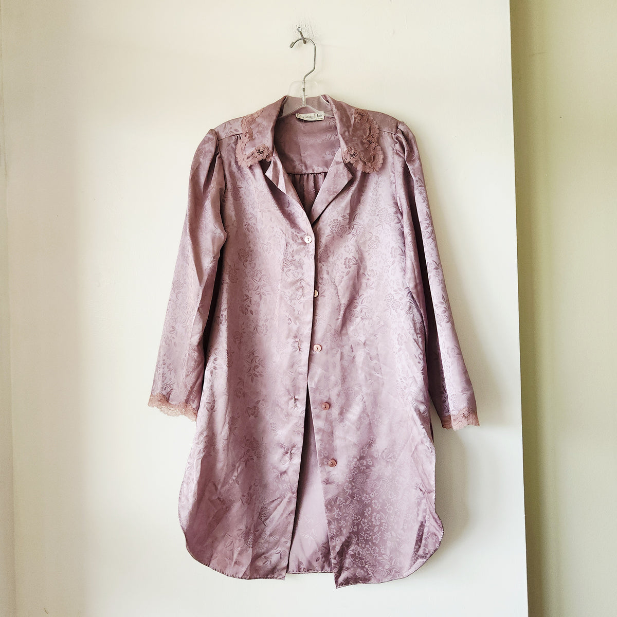 Vintage Christian Dior Lingerie Nightshirt - approx M