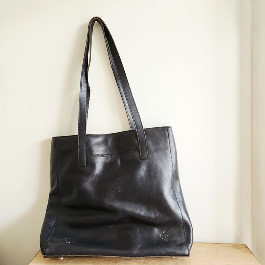 Patricia Nash Leather Zip Top Tote