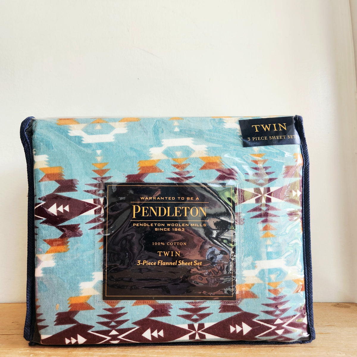 Pendleton Twin 3 Piece Flannel Sheet Set