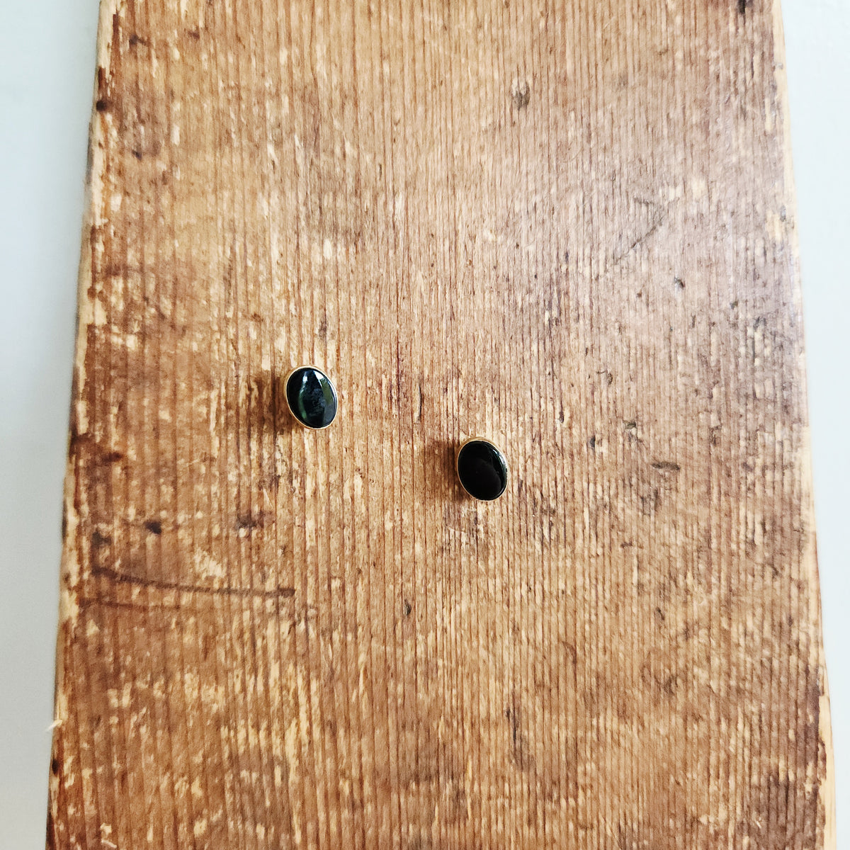 Carla 14K Gold Oval Studs