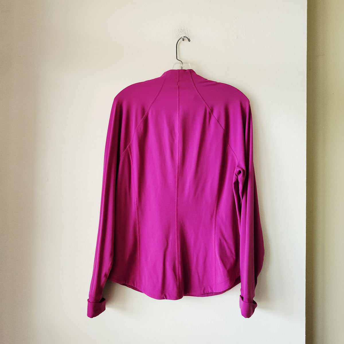 Athleta Raspberry Zip Up Active Jacket - XL