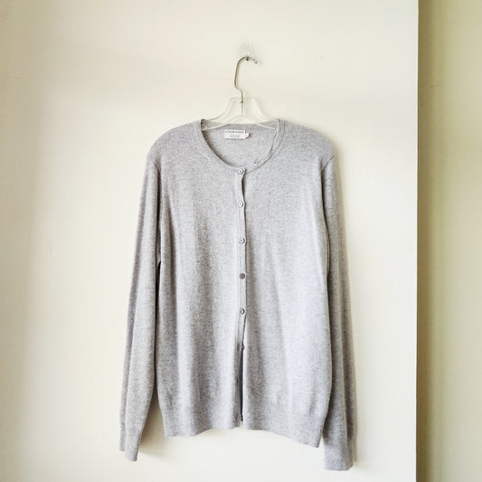 Gleneagles of Scotland 100% Cashmere Cardigan - L