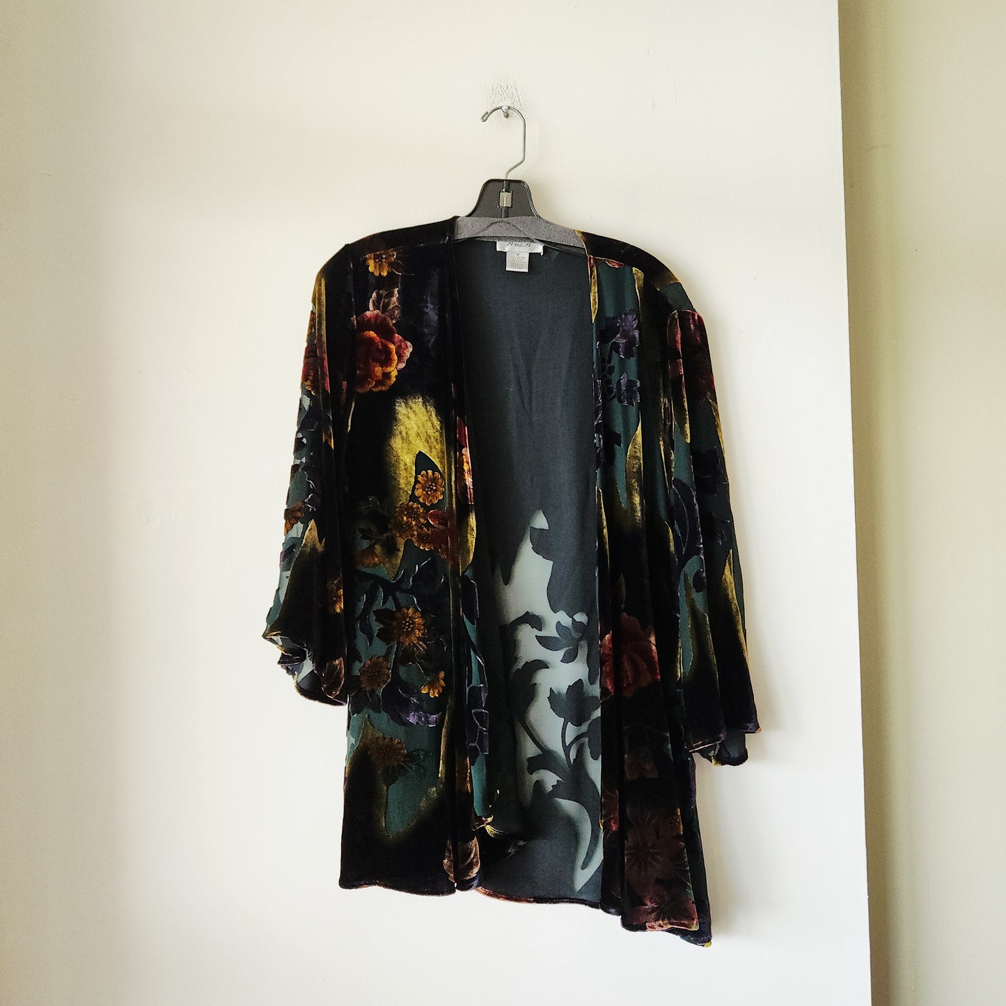 Ania A Velvet Burnout Top - M