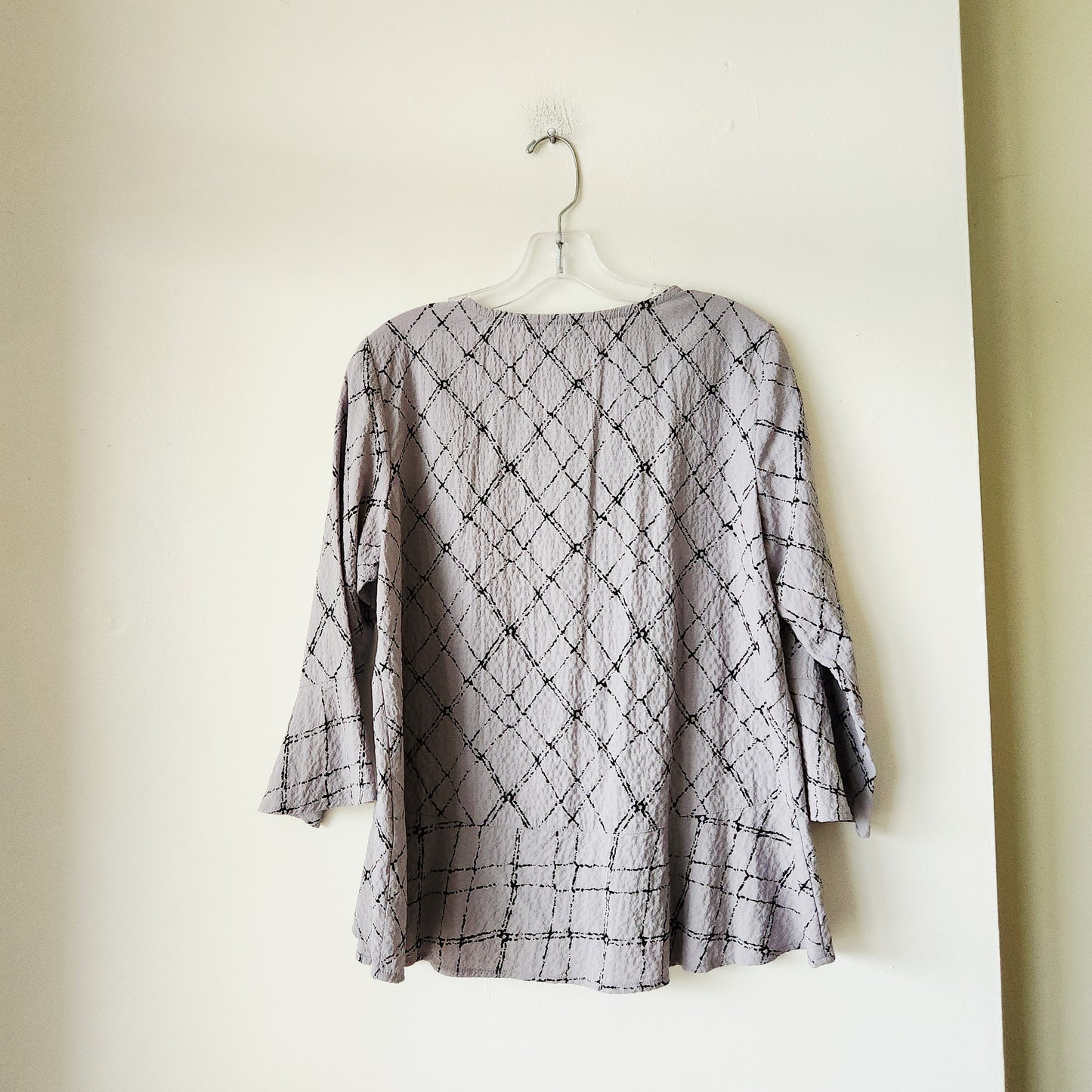 Habitat Textured Top with Buttons - S