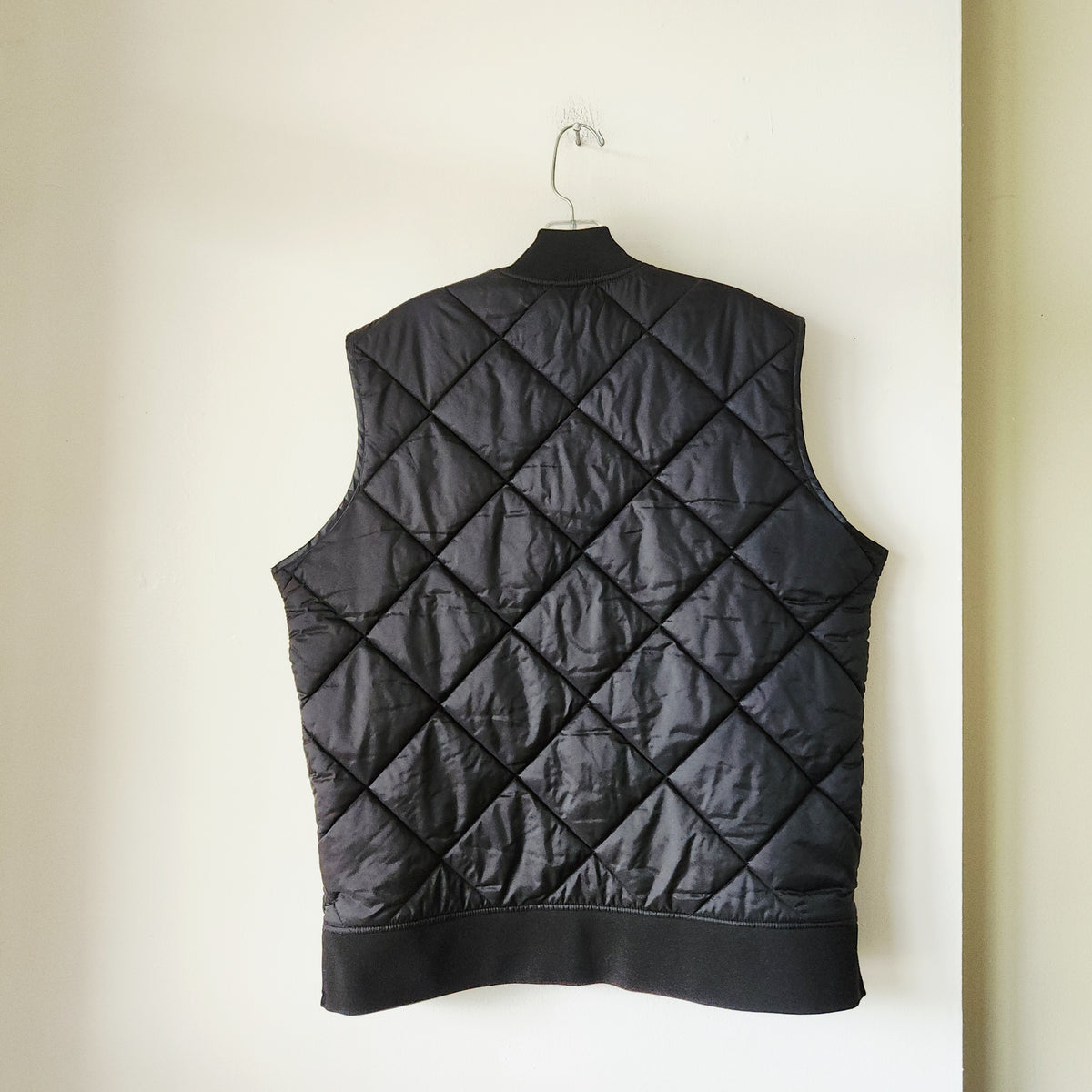 Dickies Quilted Black Vest - M