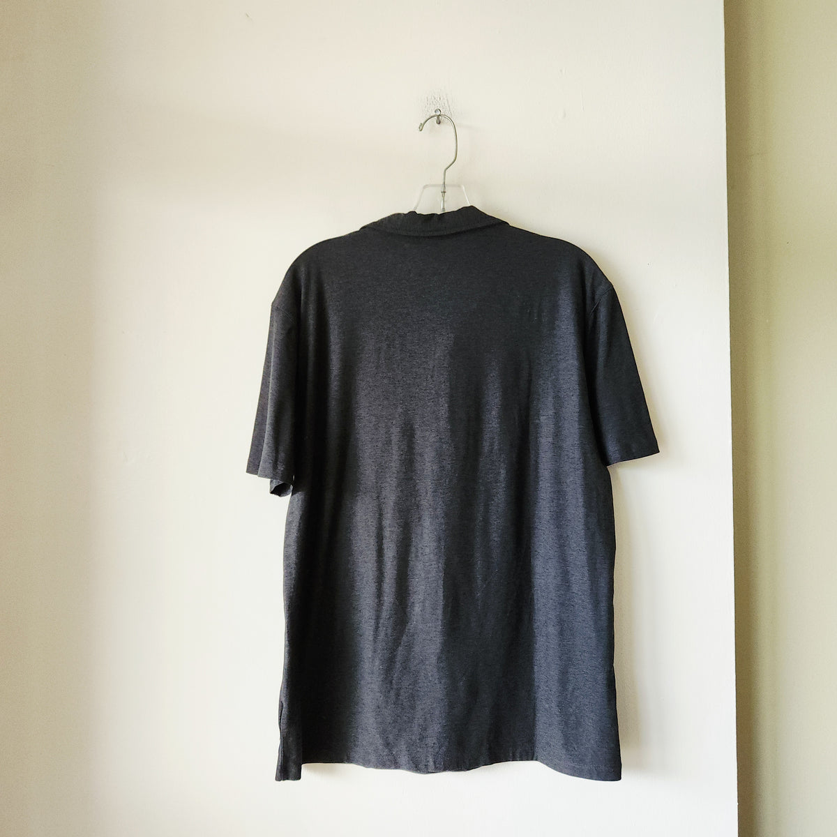 Vuori Charcoal Gray Polo - L