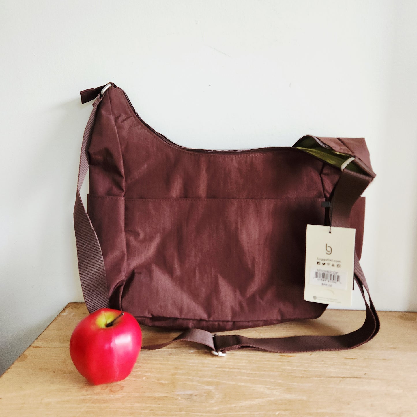 Baggallini Brown Zipper Bag - New