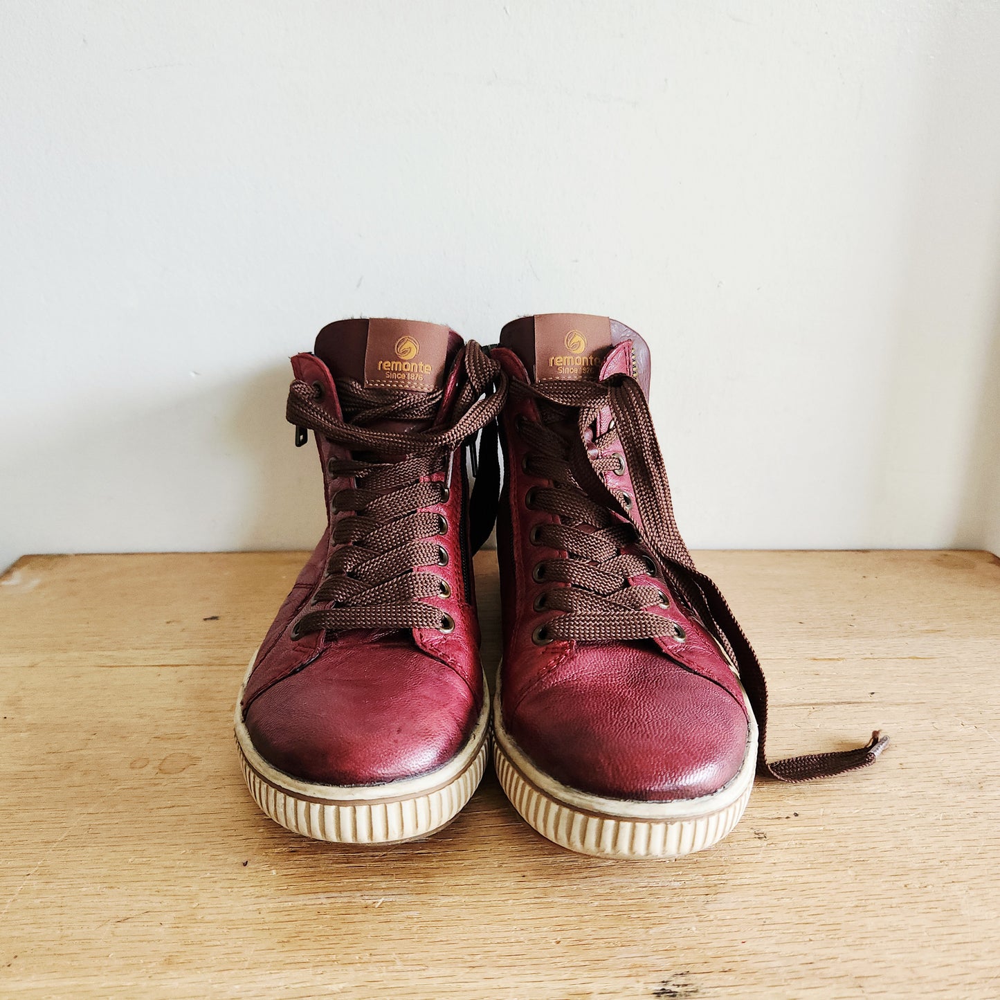Remonte Tek Cozy Lined High Top Sneakers - size 38
