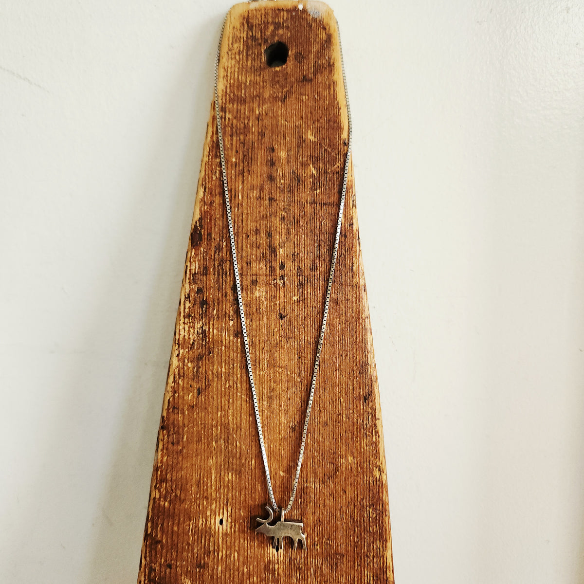 Aarikka Moose Pendant With Sterling Silver Chain