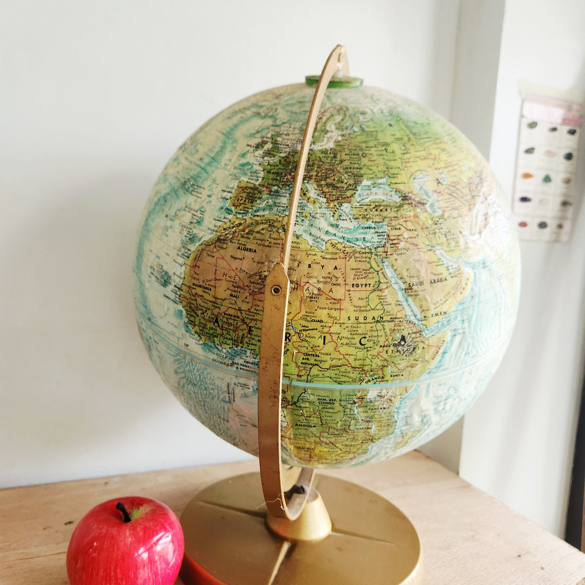 Vintage Replogle 12" Diameter World Ocean Series Glob