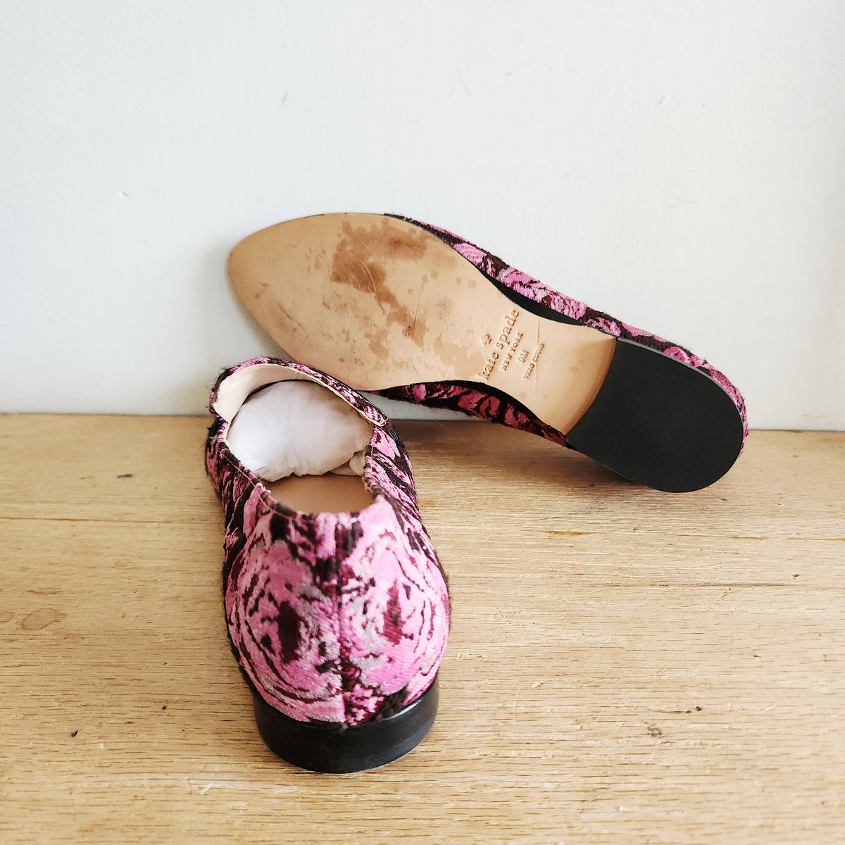 Kate Spade Brocade Loafers - size 9M