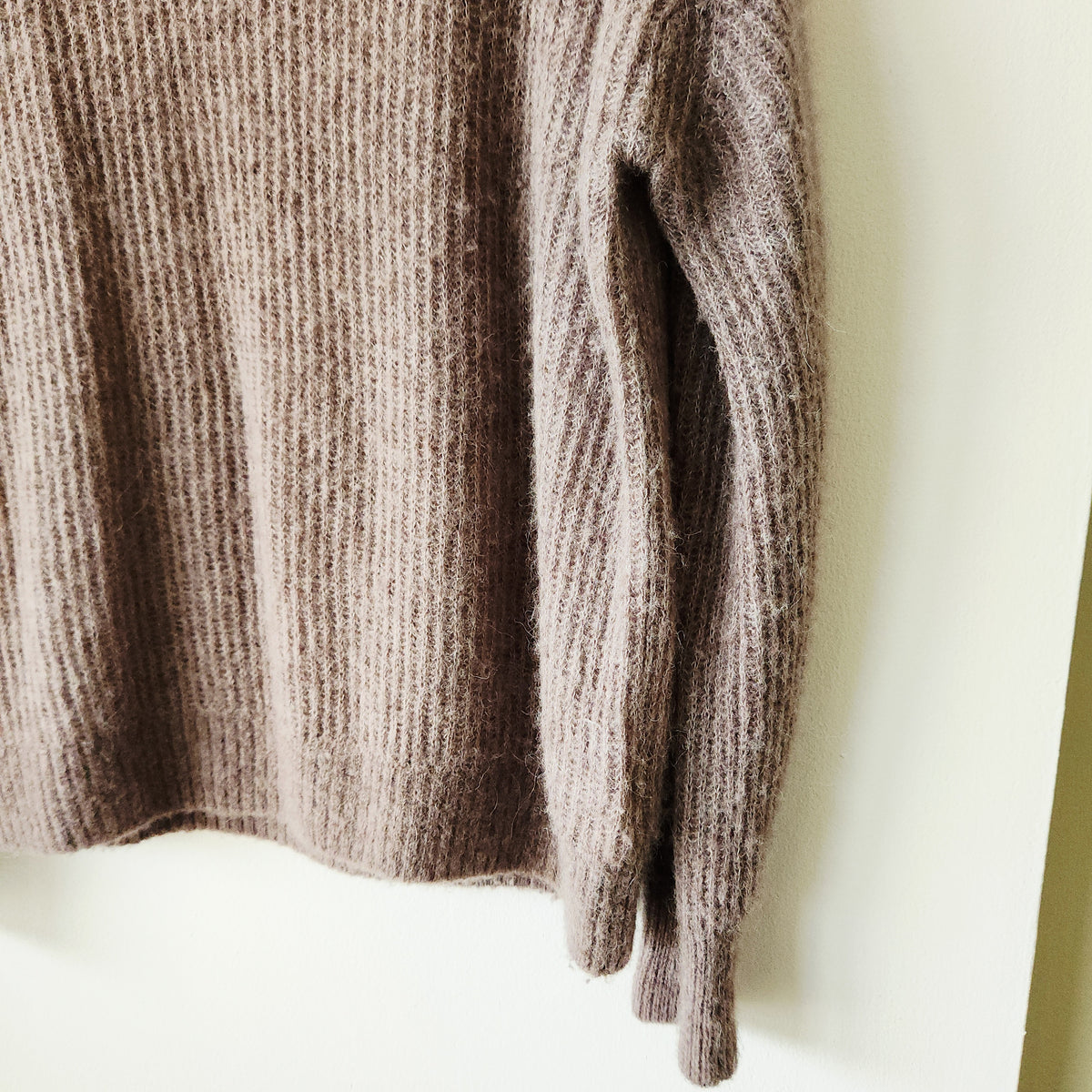 Everlane Alpaca Blend Rib Knit Sweater - M