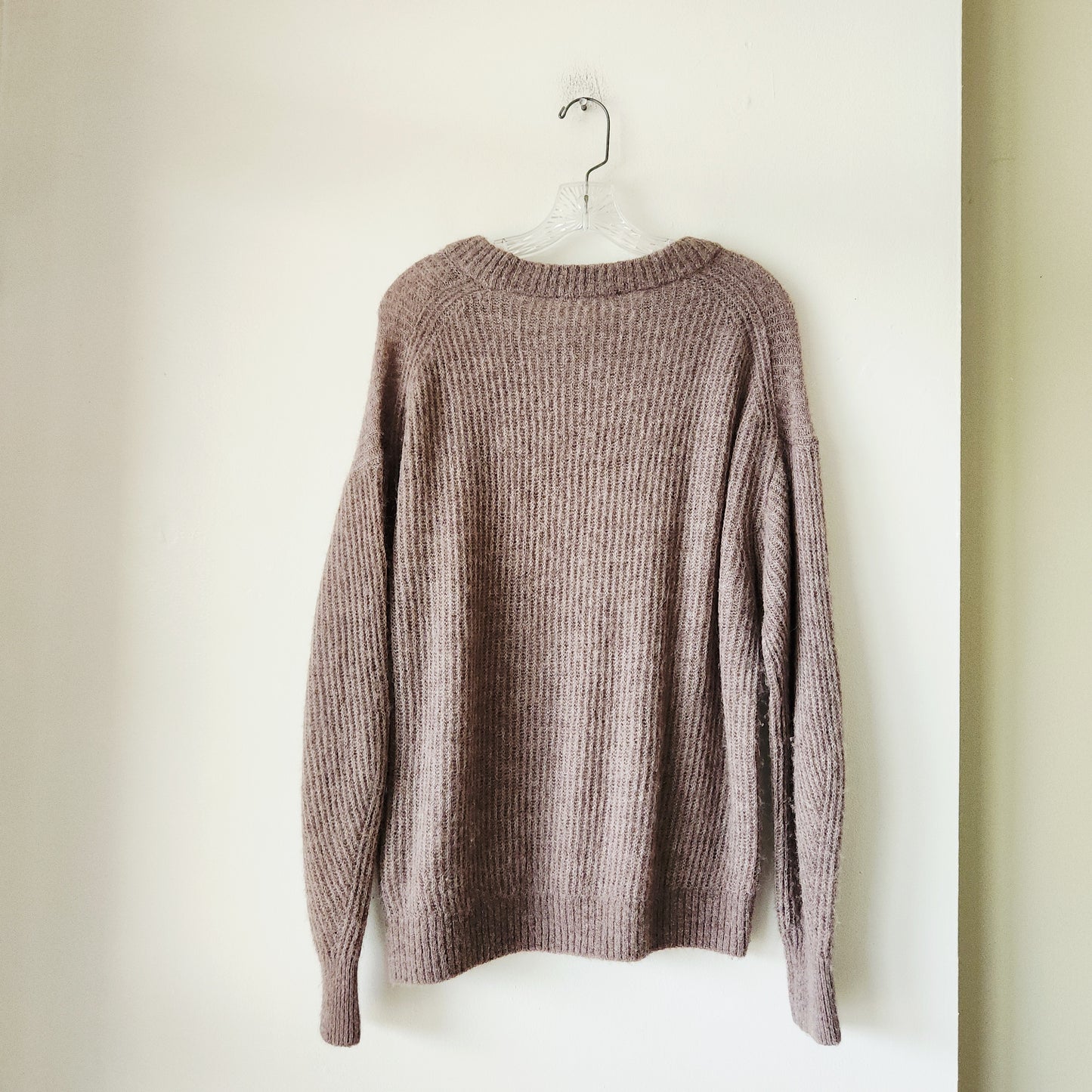 Everlane Alpaca Blend Rib Knit Sweater - M