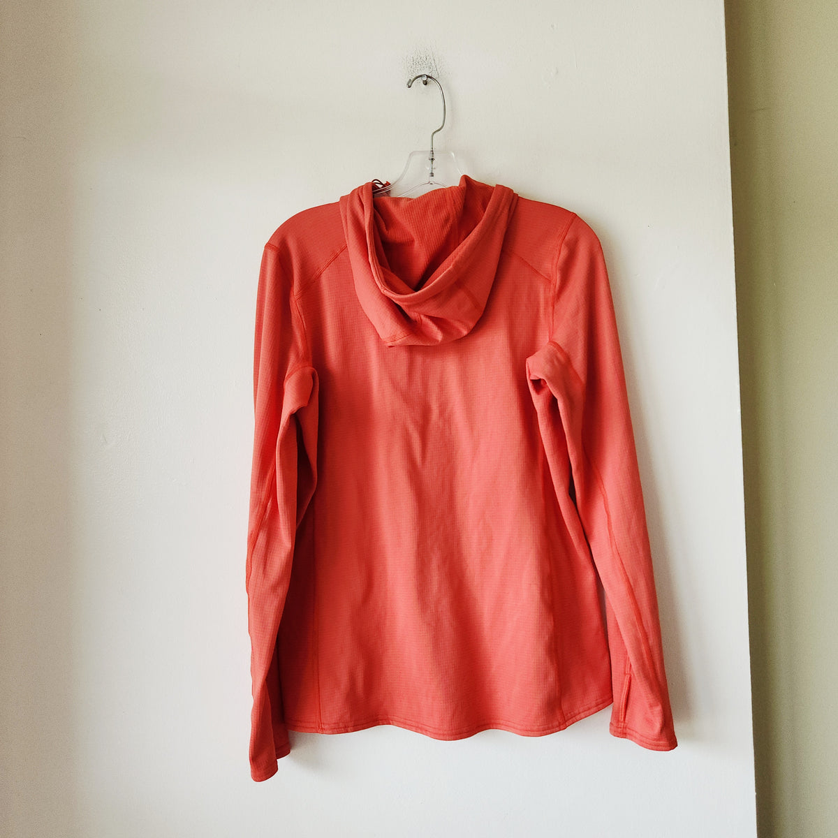 LL Bean Grid Fleece Hoodie - M