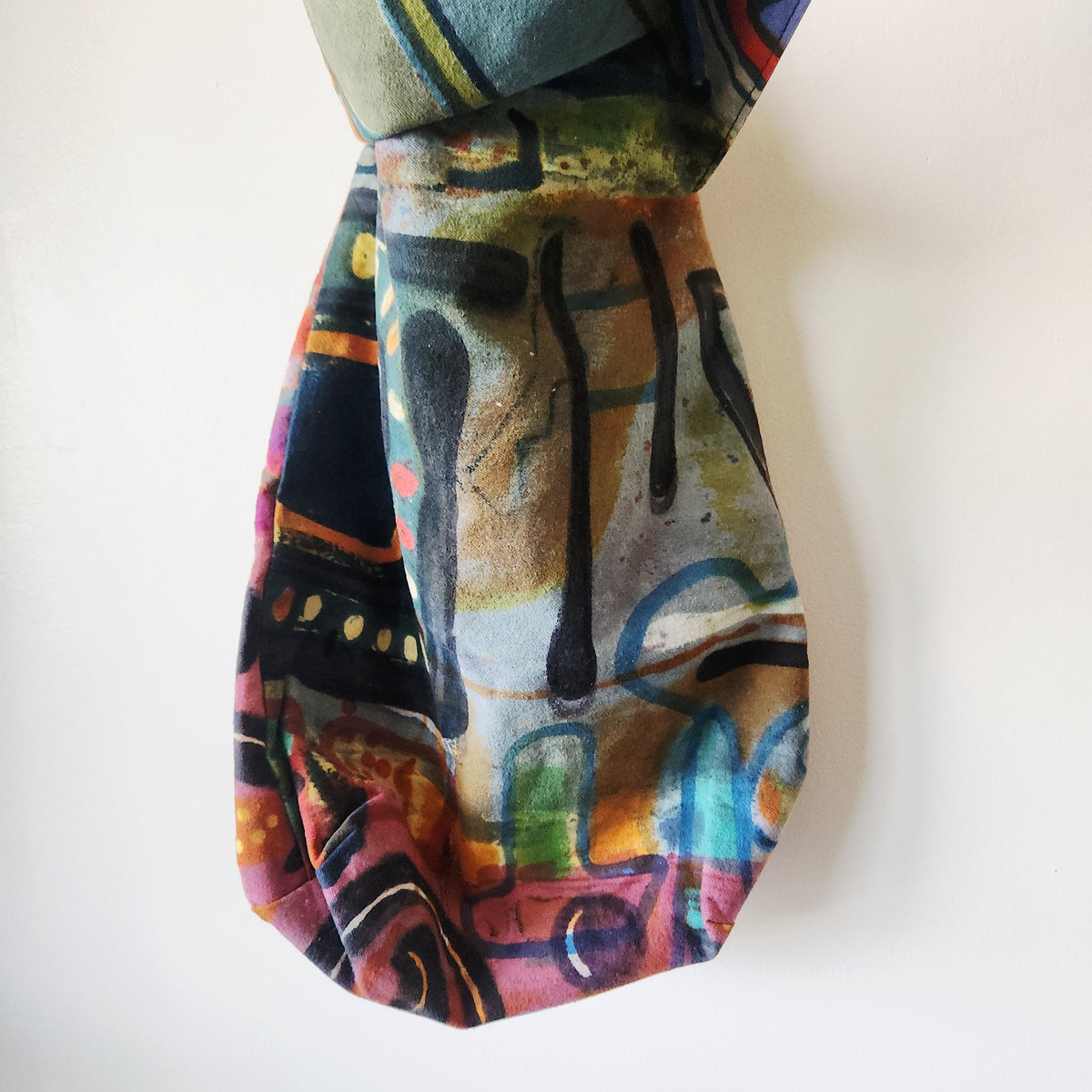 irô Designs Abstract Painted Messenger Bag