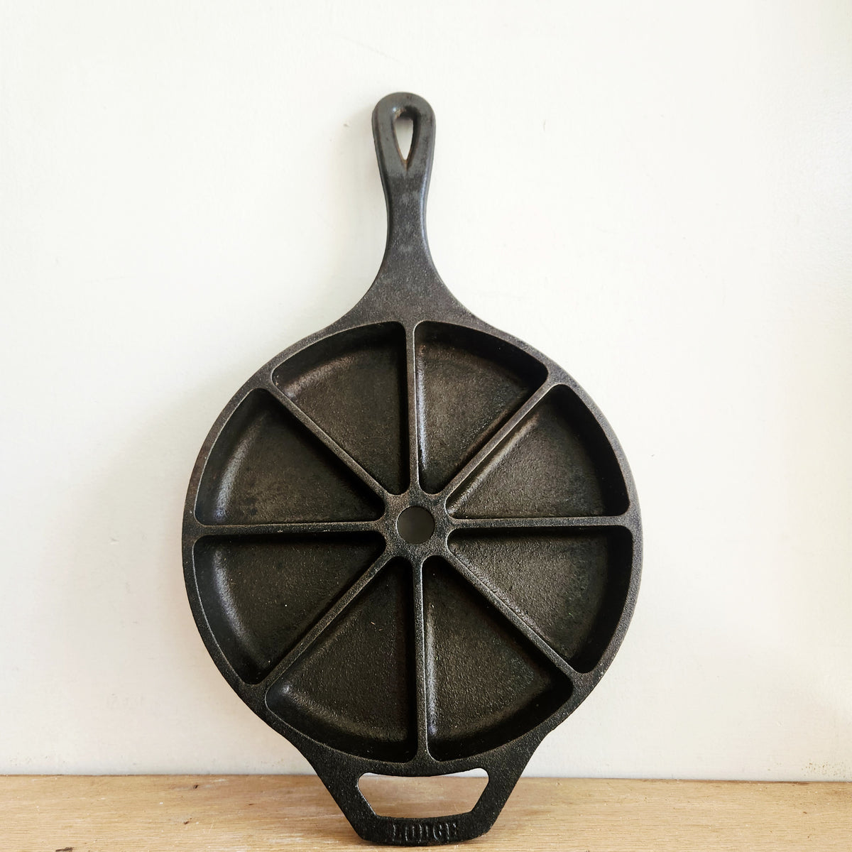 Vintage Lodge Cast Iron Cornbread Pan