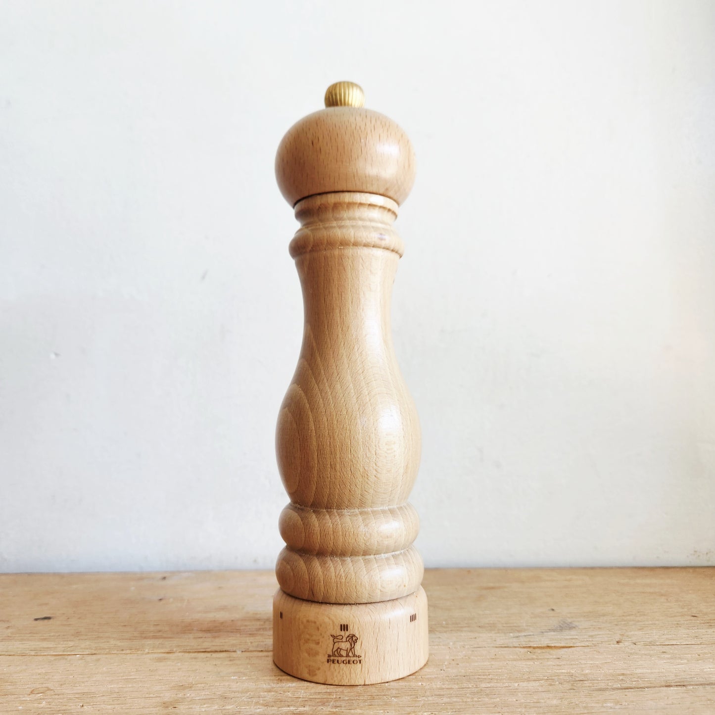 Peugeot Paris Pepper Mill 9" Natural Beech Wood
