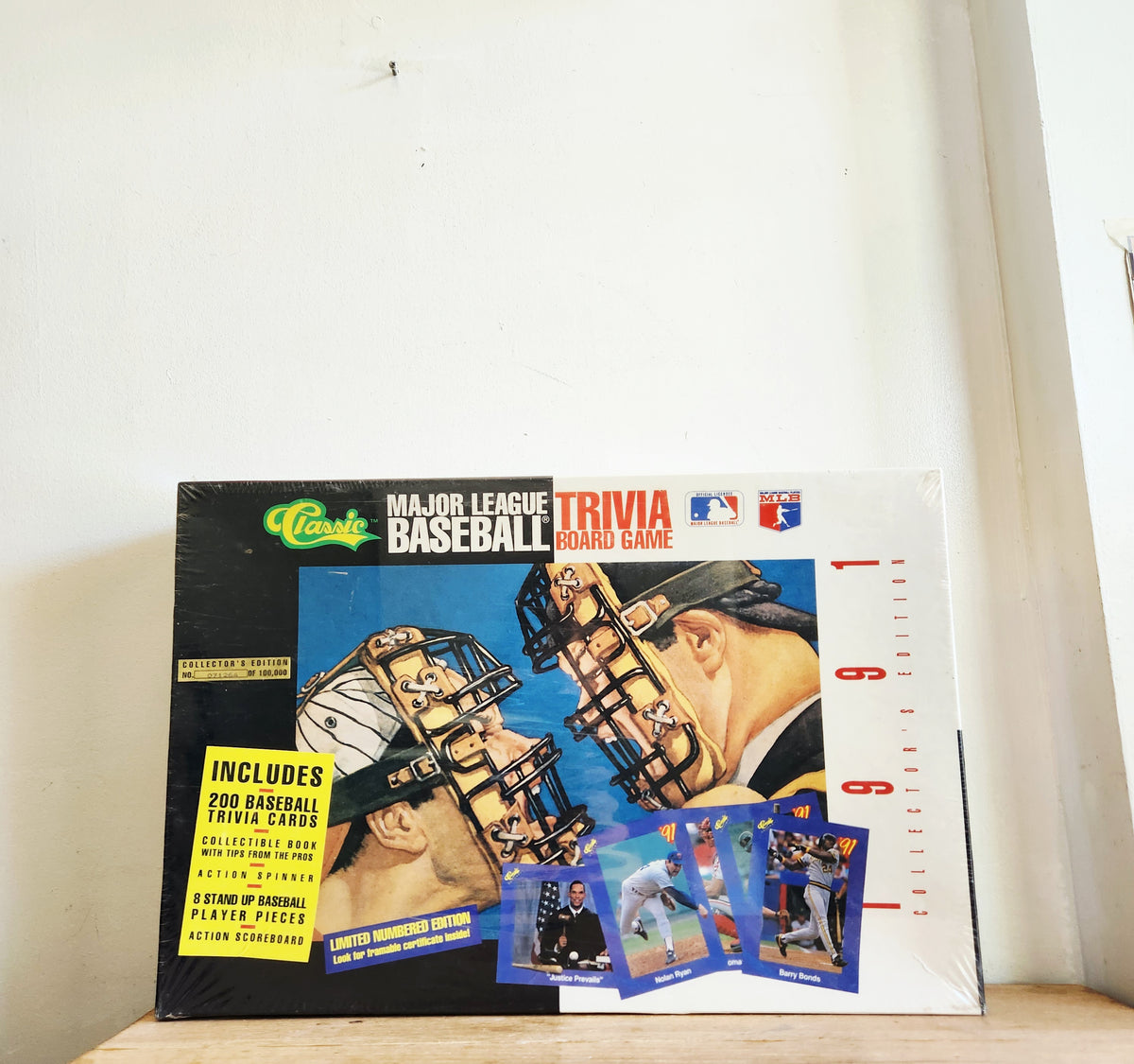 1991 Major League Baseball Triva Board GAme Collector's Edition NEW