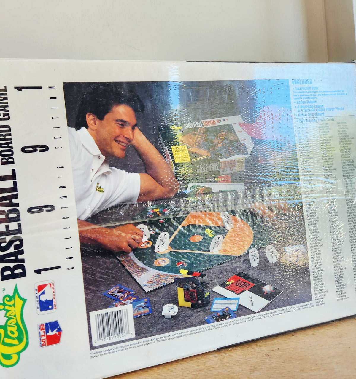 1991 Major League Baseball Triva Board GAme Collector's Edition NEW