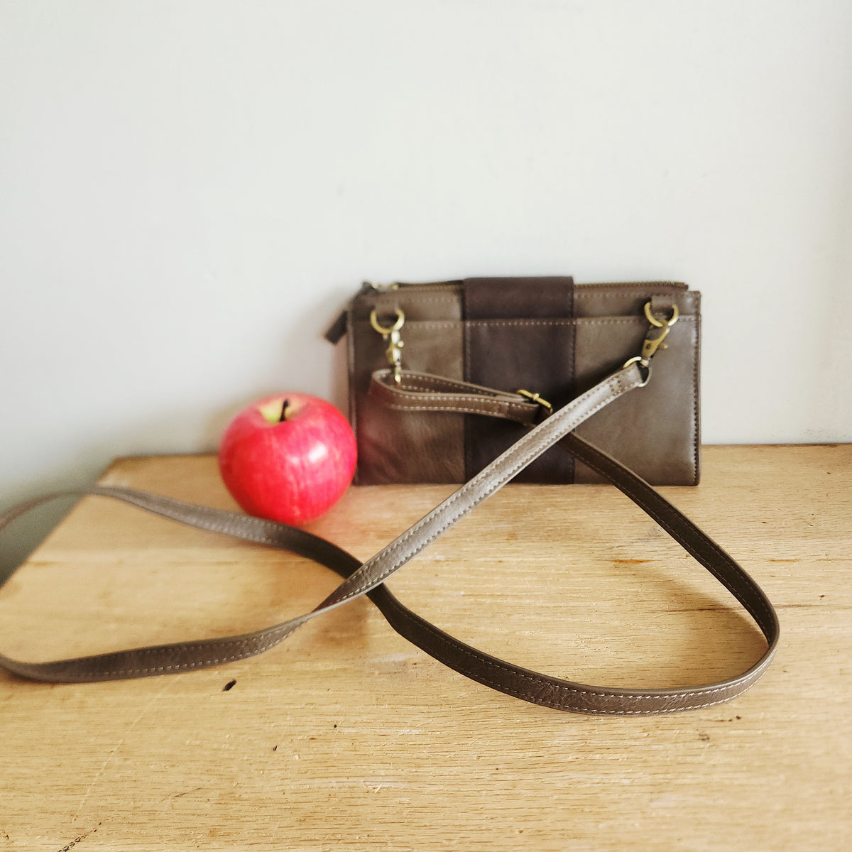 Joy Susan Vegan Leather Crossbody Wallet