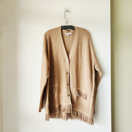 Chico's Cardigan with Fringe Details - XXL