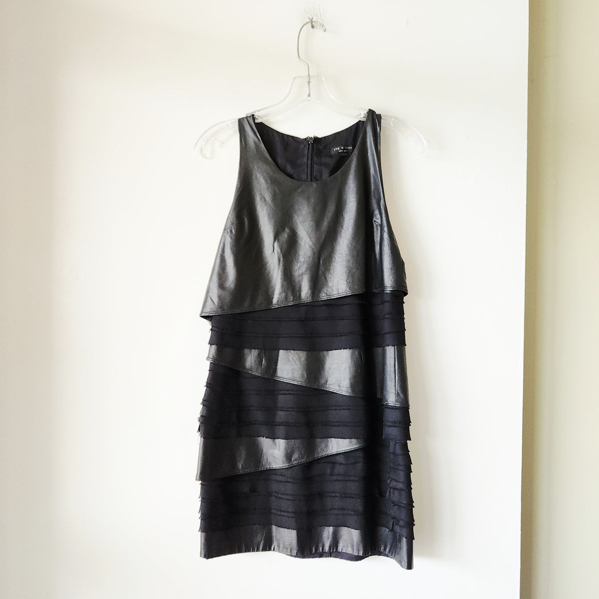 Rag & Bone Black Layered Dress - size 4