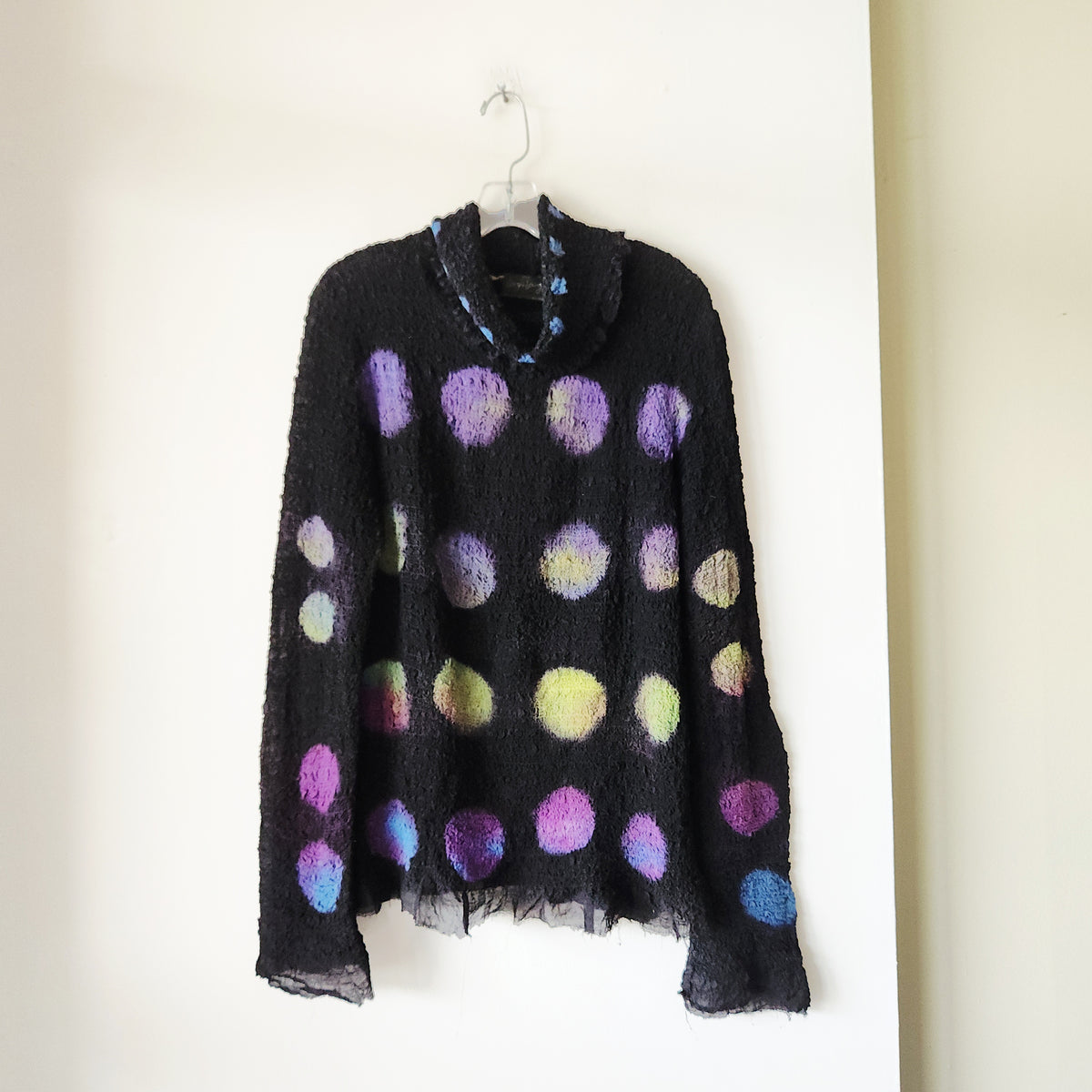 Herzenberg Hand Painted Crinkle Top - S