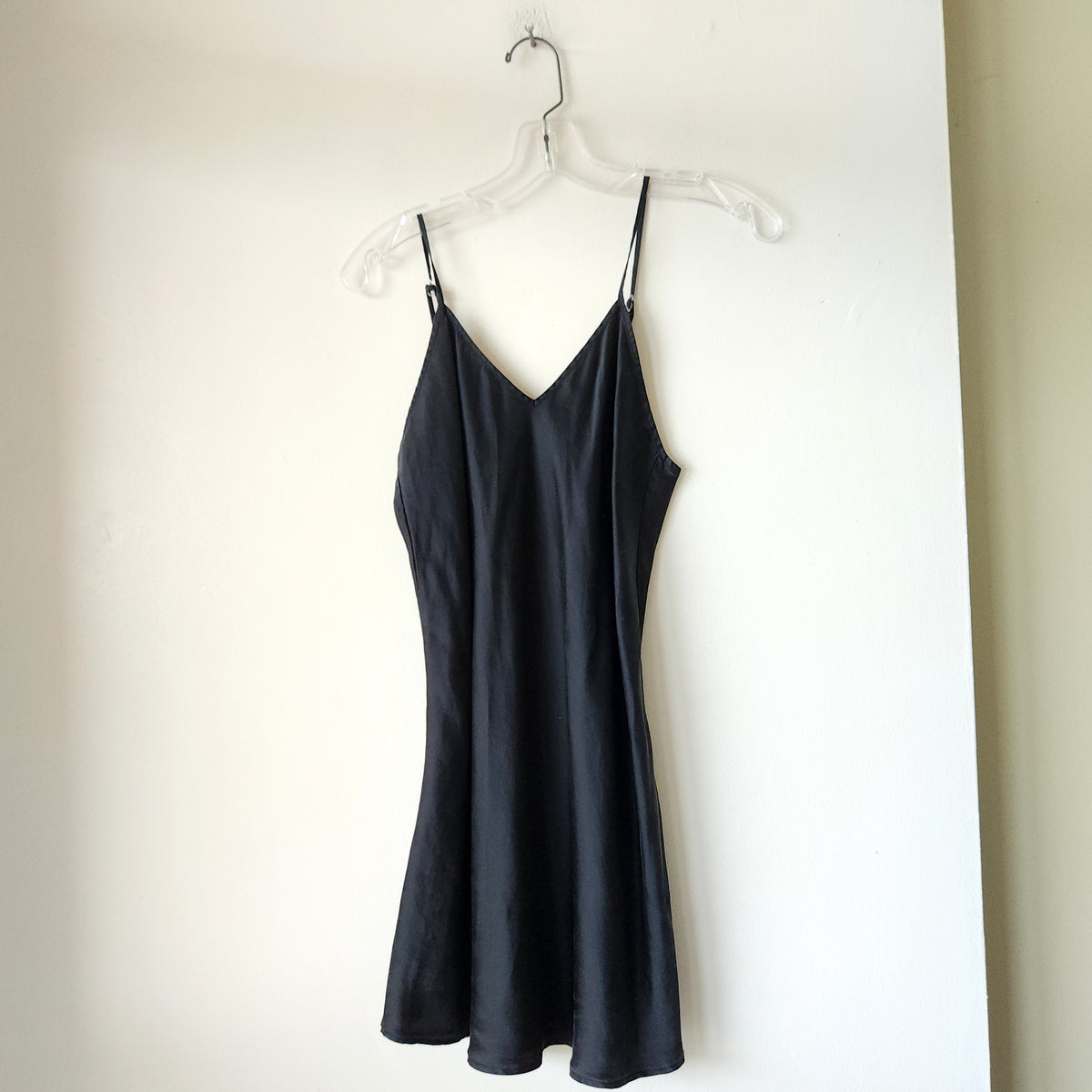 Mary Green 100% Silk Black Slip - S