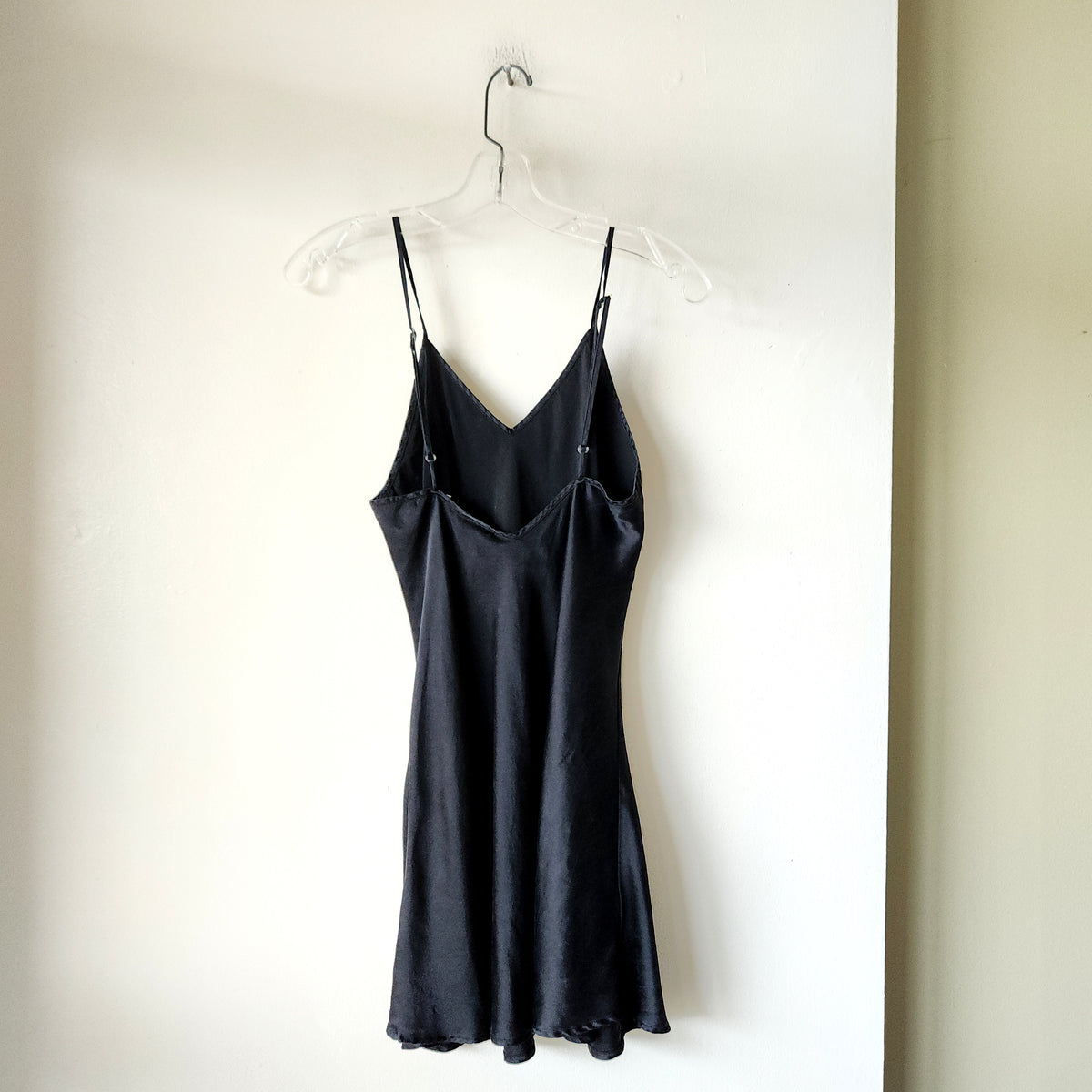 Mary Green 100% Silk Black Slip - S