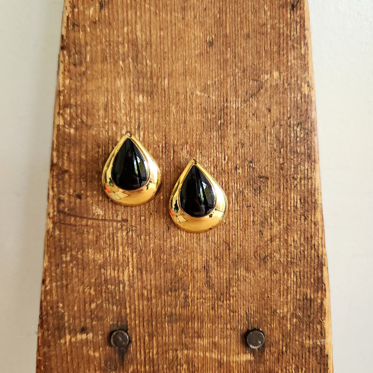 Sterling Silver Teardrop Stud Earrings