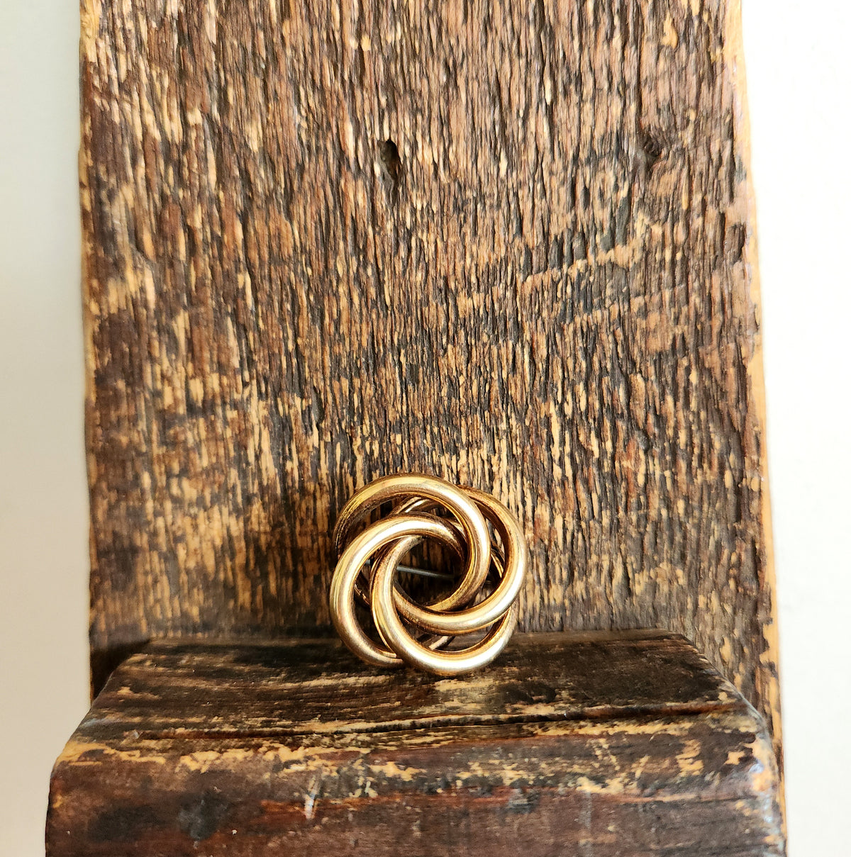 12K Gold Fill Spiral Pin