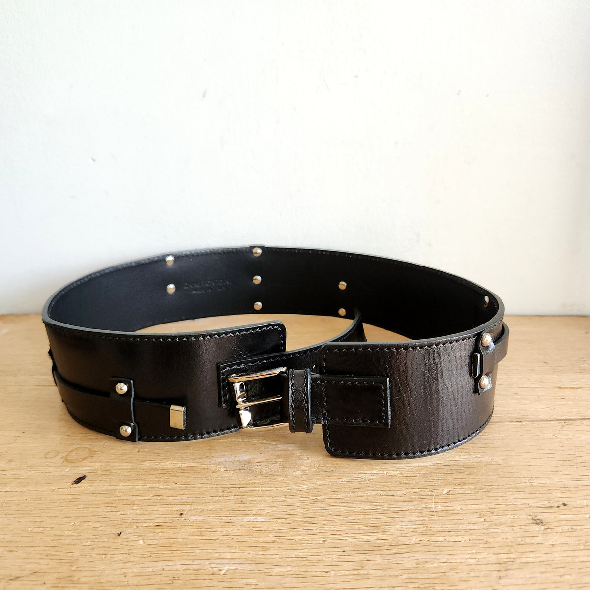 Anne Fontaine Leather Belt - 36"