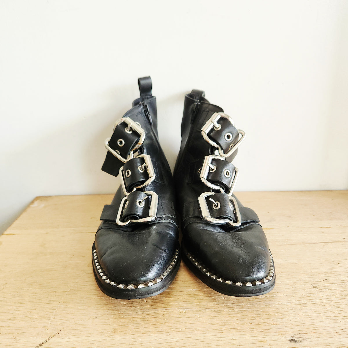 TopShop Ankle Boots with Buckles - size 39