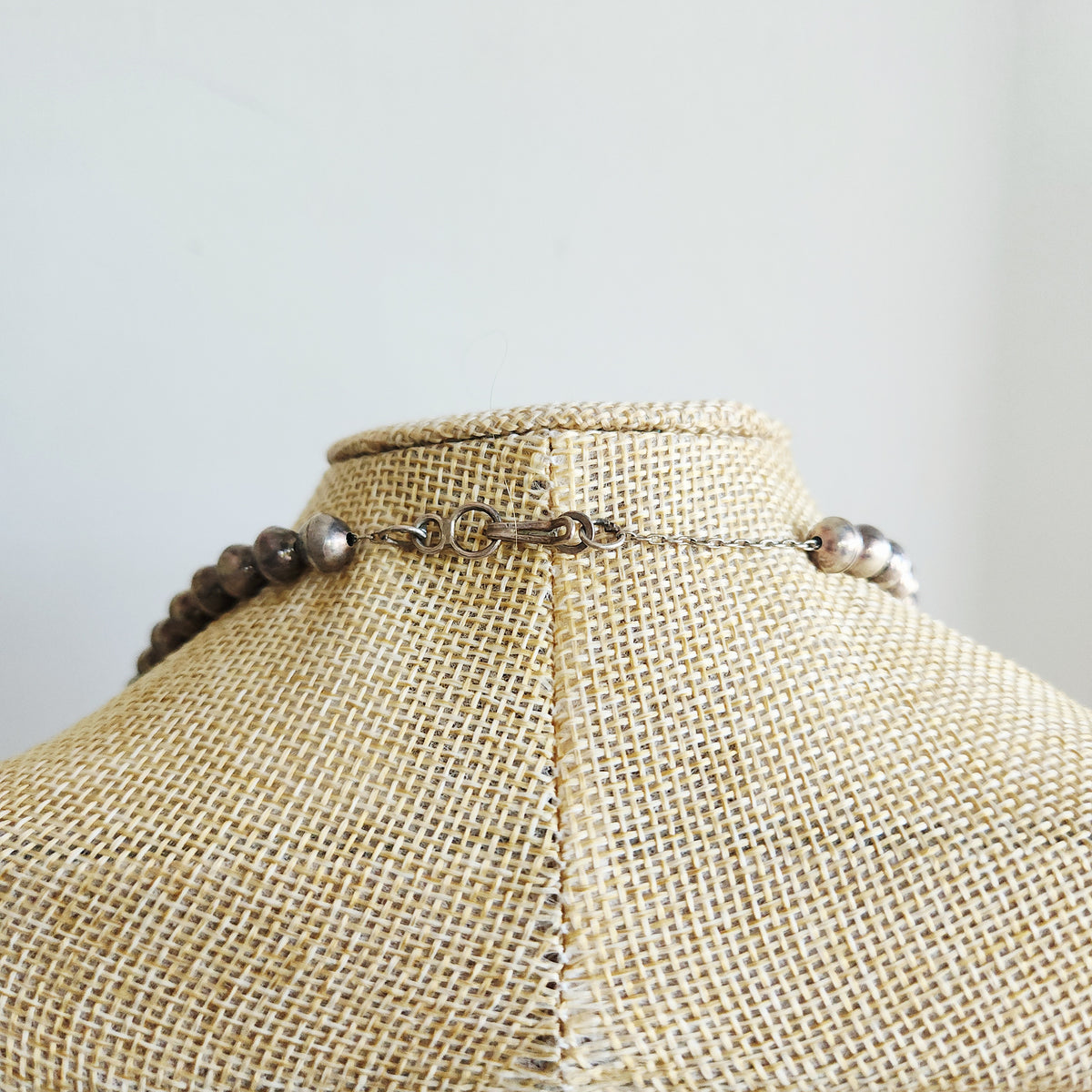 Vintage Turquoise Squash Blossom Necklace