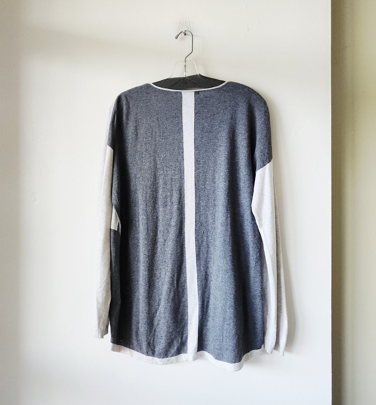 OST Colorblock Loose Fit Sweater - XL