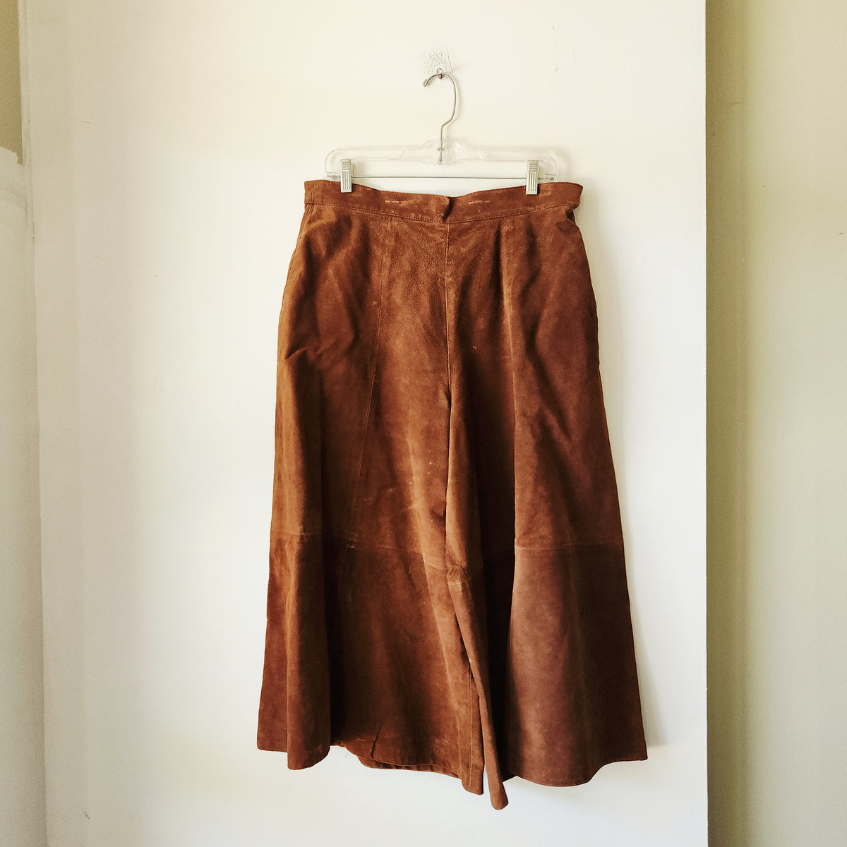 Vintage Bagatelle Suede Palazzo Pants - size 16