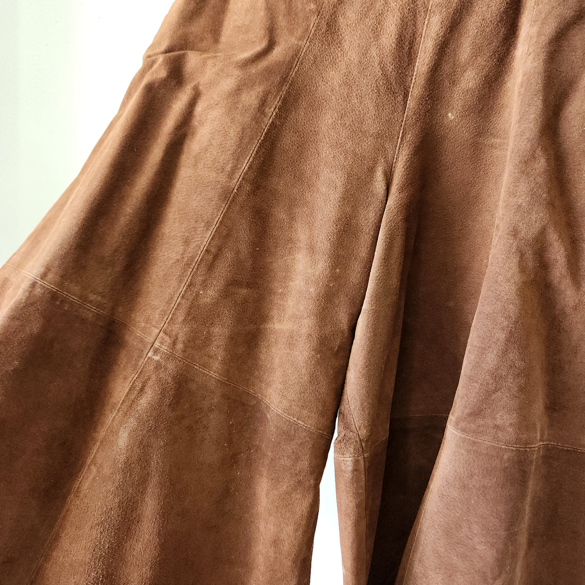 Vintage Bagatelle Suede Palazzo Pants - size 16