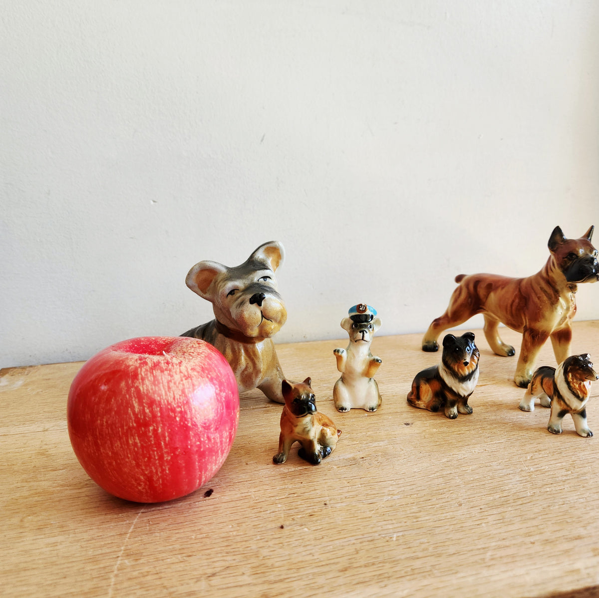 Vintage Dog Figurines Set of 6