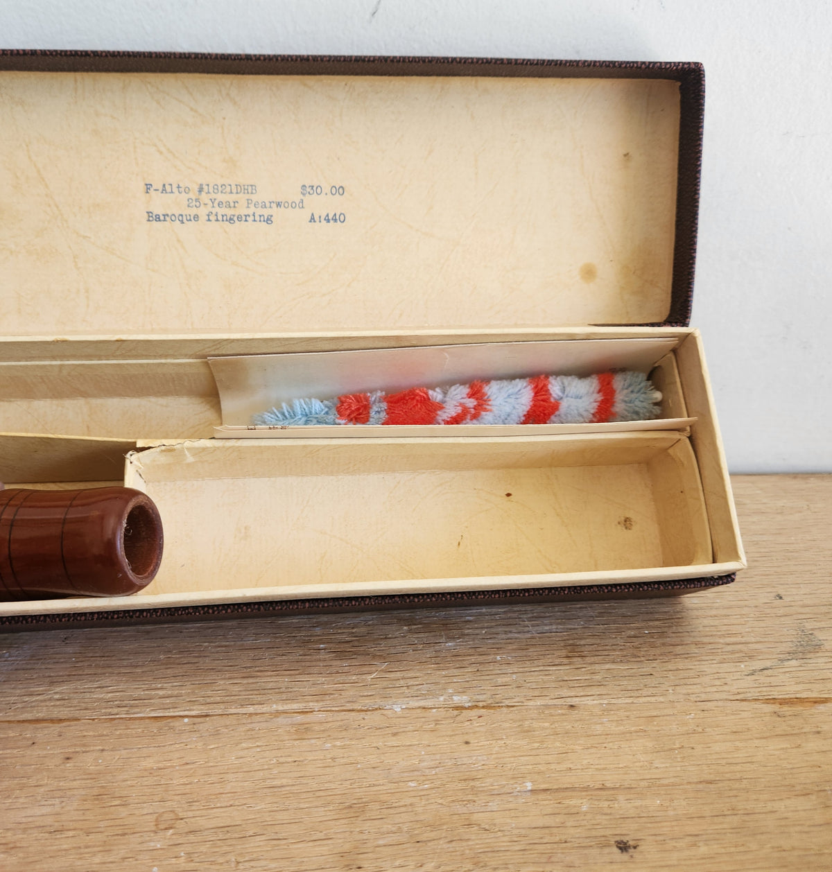 Vintage Johannes Adler Magnamusic Wooden  P Alto #1621