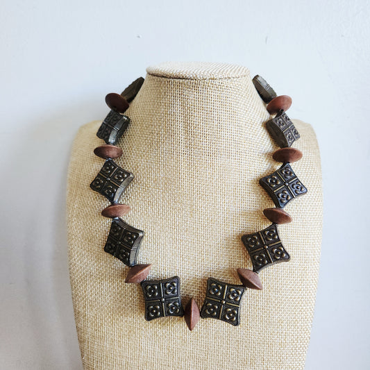 Statement Bead Necklace