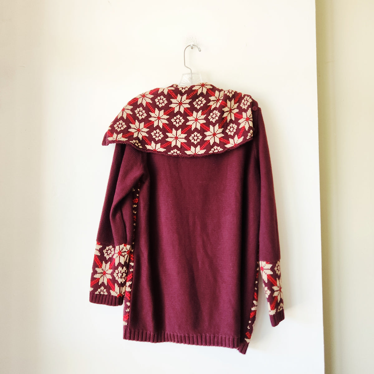 April Cornell 100% Cotton Cardigan - M