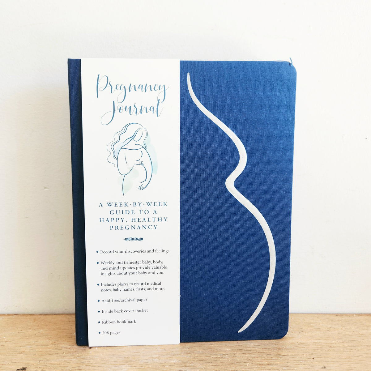 Pregnancy Journal Deluxe Clothbound Edition by Paula Scott