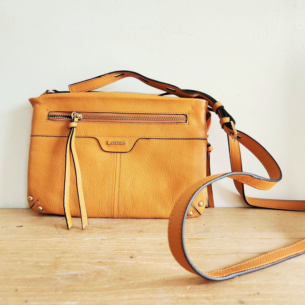 Lodis Malone Leather Crossbody Bag