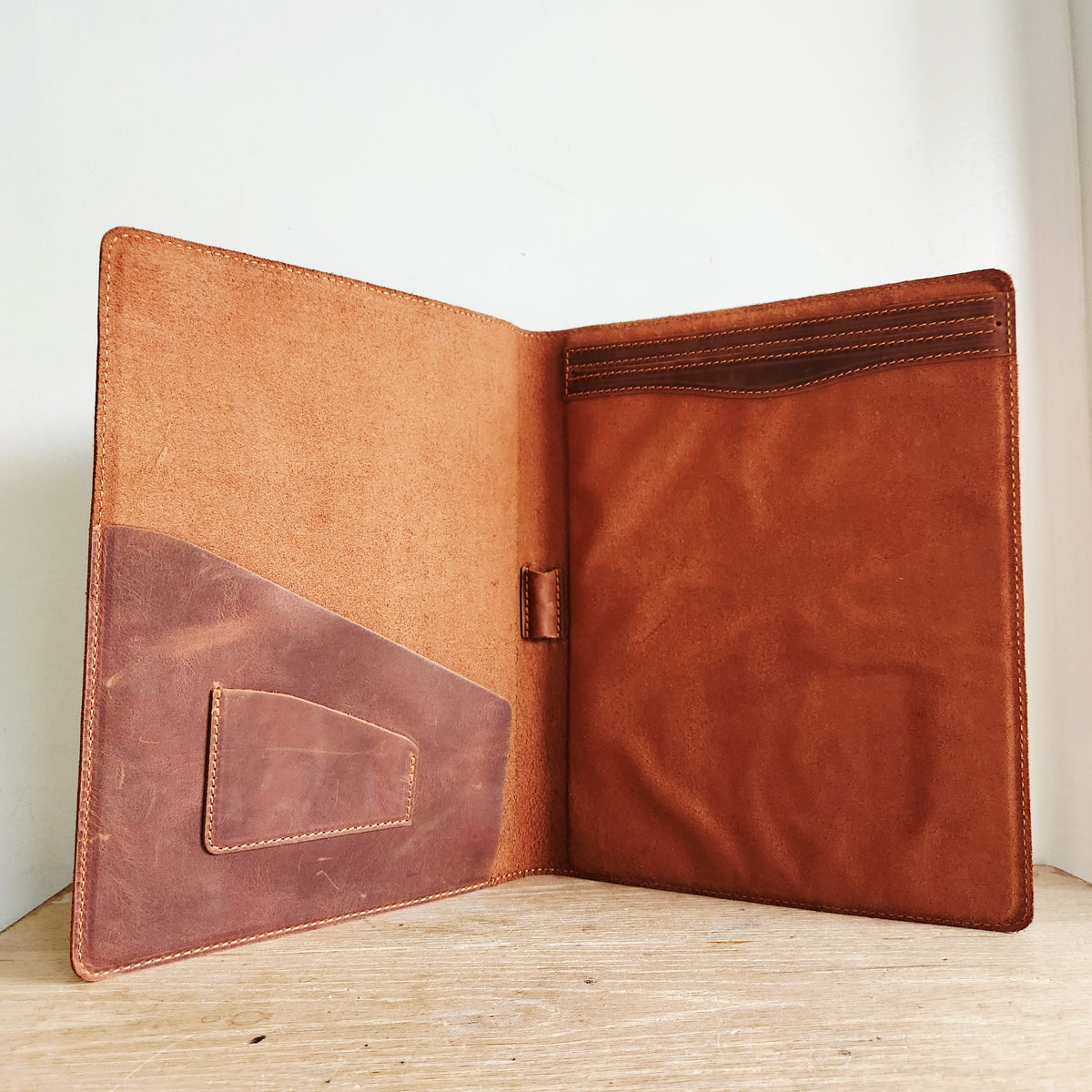 PEGAI Leather Legal Padfollo